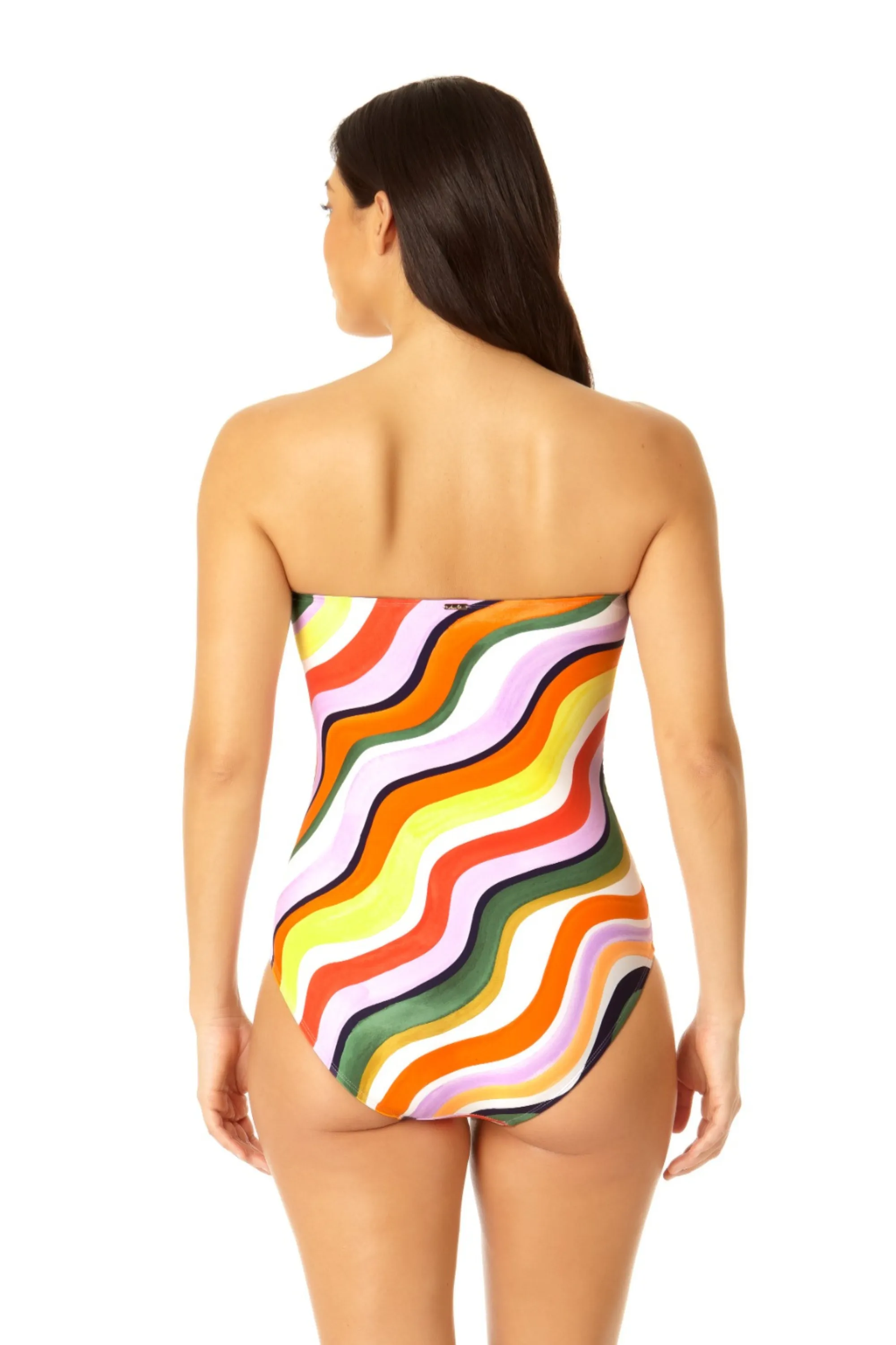 Anne Cole - Women's Twist Front Shirred One Piece Swimsuit
