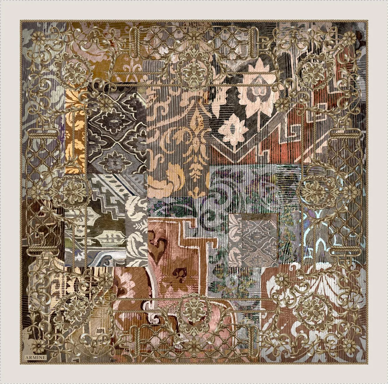 Armine Wati Turkish Silk Scarf No. 9