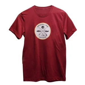 Breakline Get Wild - Crimson Short Sleeve Shirt