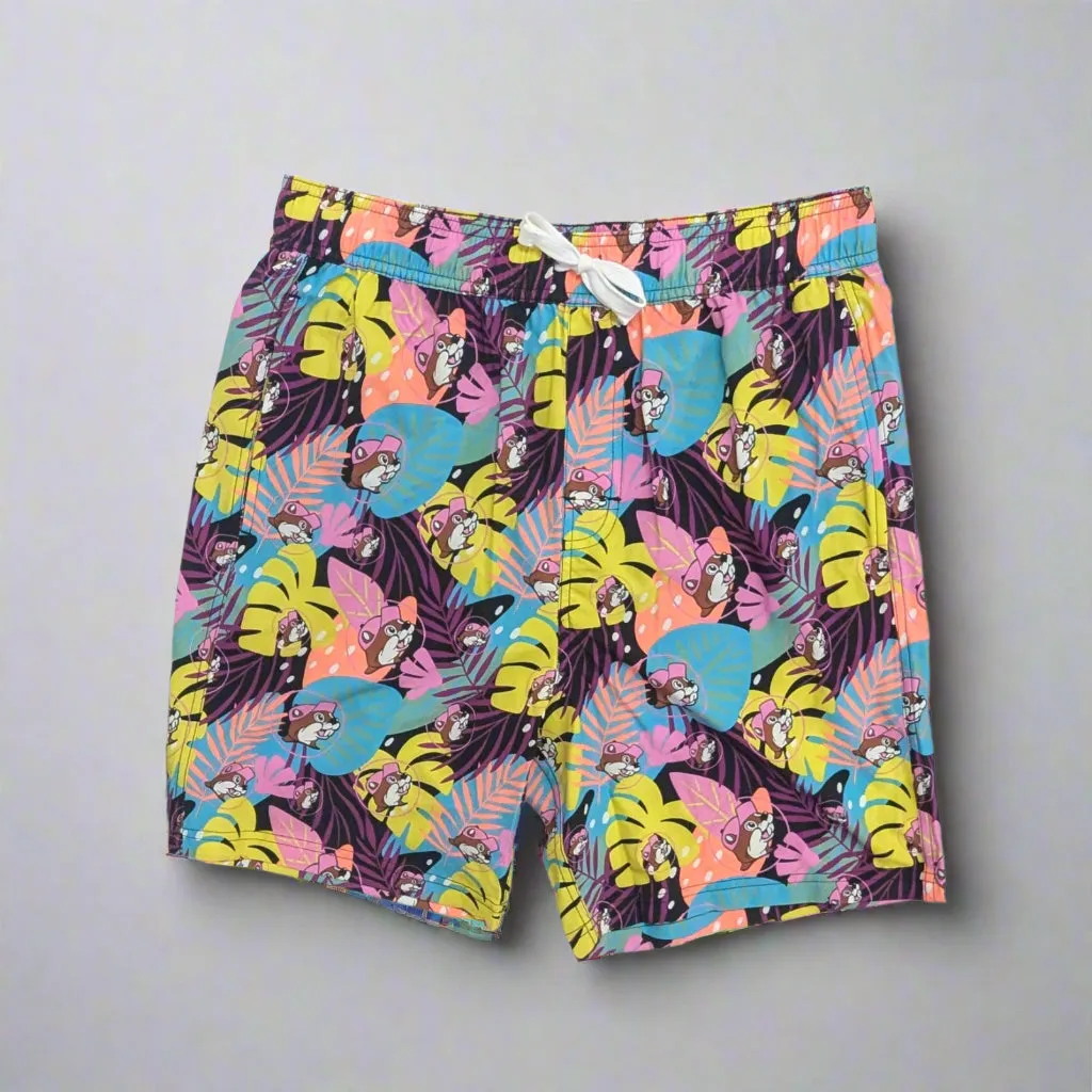 Buc-ee's Mens/Boys Tropical Swimsuit