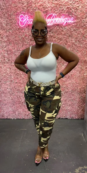 Camouflage Cargo Pants