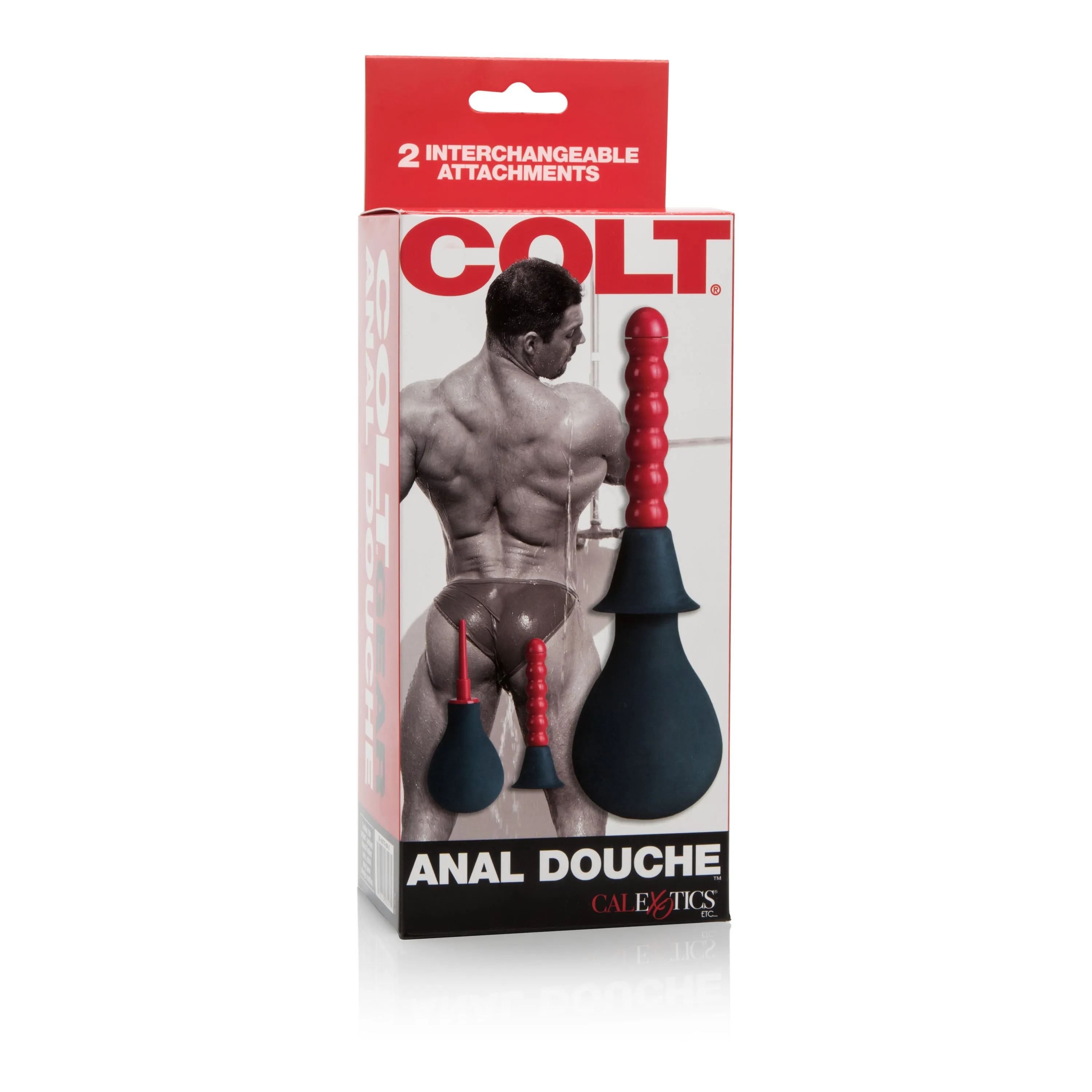 Colt Easy-Peasy Comfort Anal Douche - Dual Tips for Fun and Clean Play