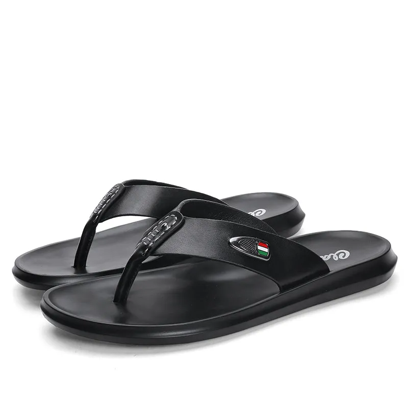 comfortable men flip flops
