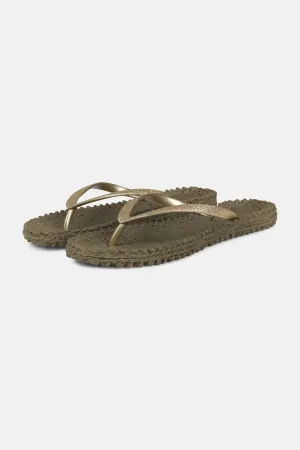 Flip Flops with Glitter Cub Brown