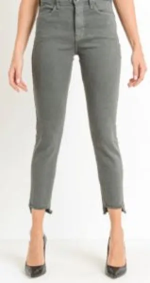 Fray Step Hem Denim Jean