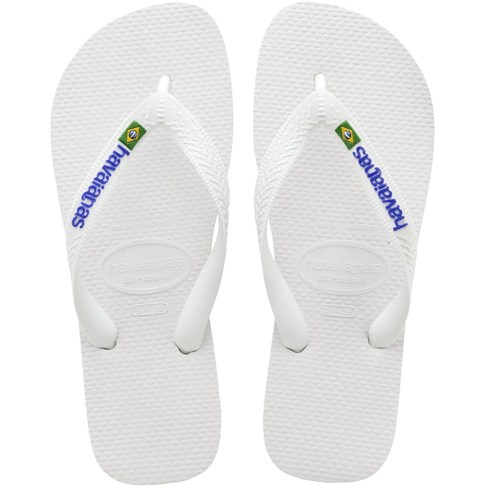 Havaianas Brasil Logo Flip Flops