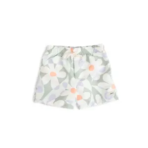 Kids Sage Daisy Trip Swim Trunk (Green)
