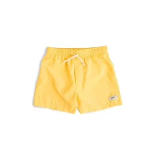 Kids Solid Canary Swim Trunk (Yellow)