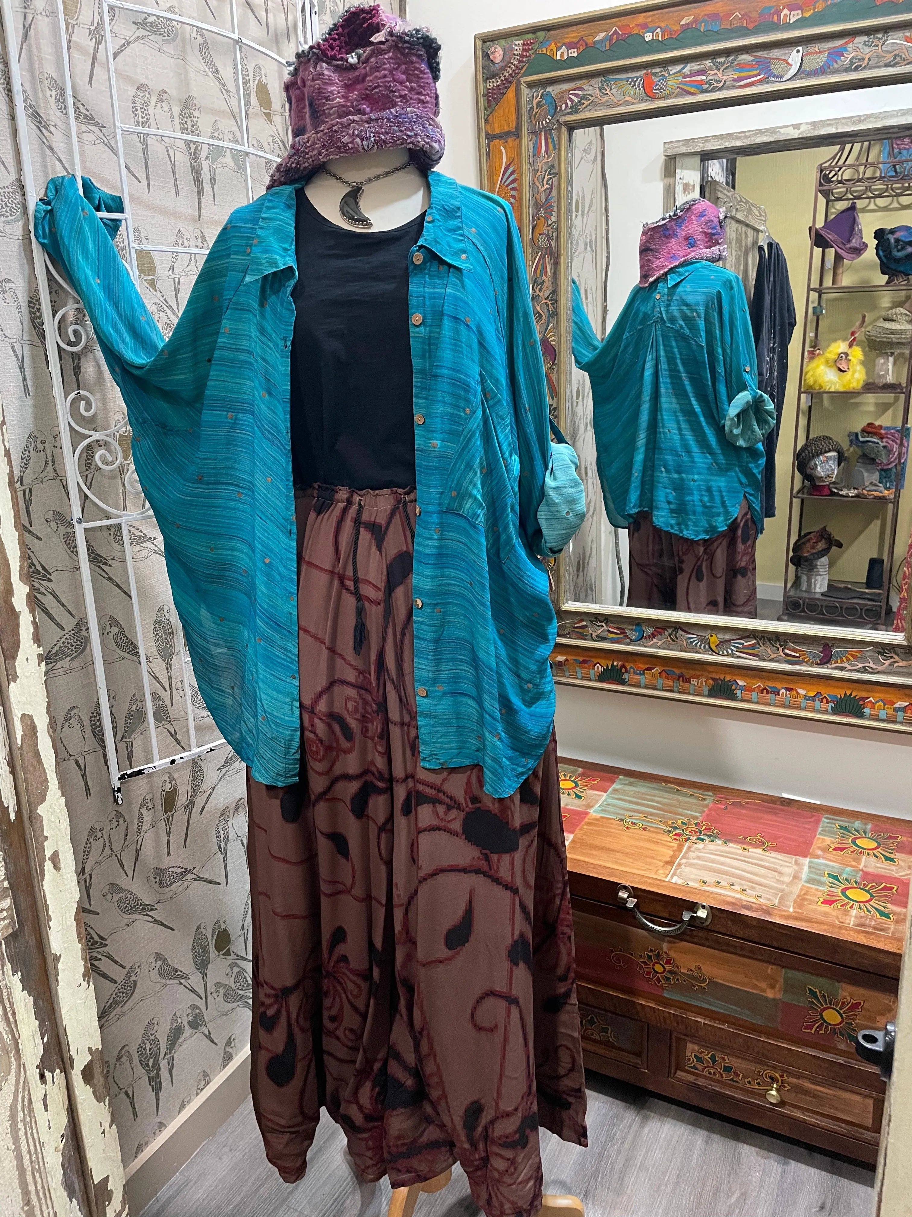 Kismet Button Down Tunic by Kantha Bae