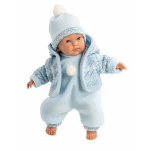Llorens Ander 11" Soft Body Crying Baby Doll