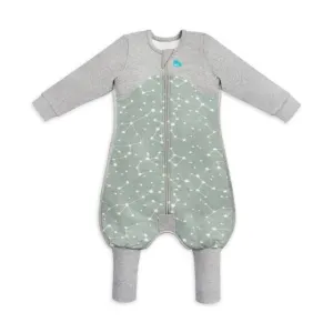 Love to Dream Sleep Suit Organic LongSleeve Olive Stellar 1.0T Size 1