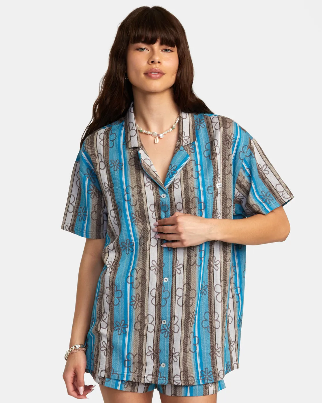 Luna Coverup Dress - Blue Danube
