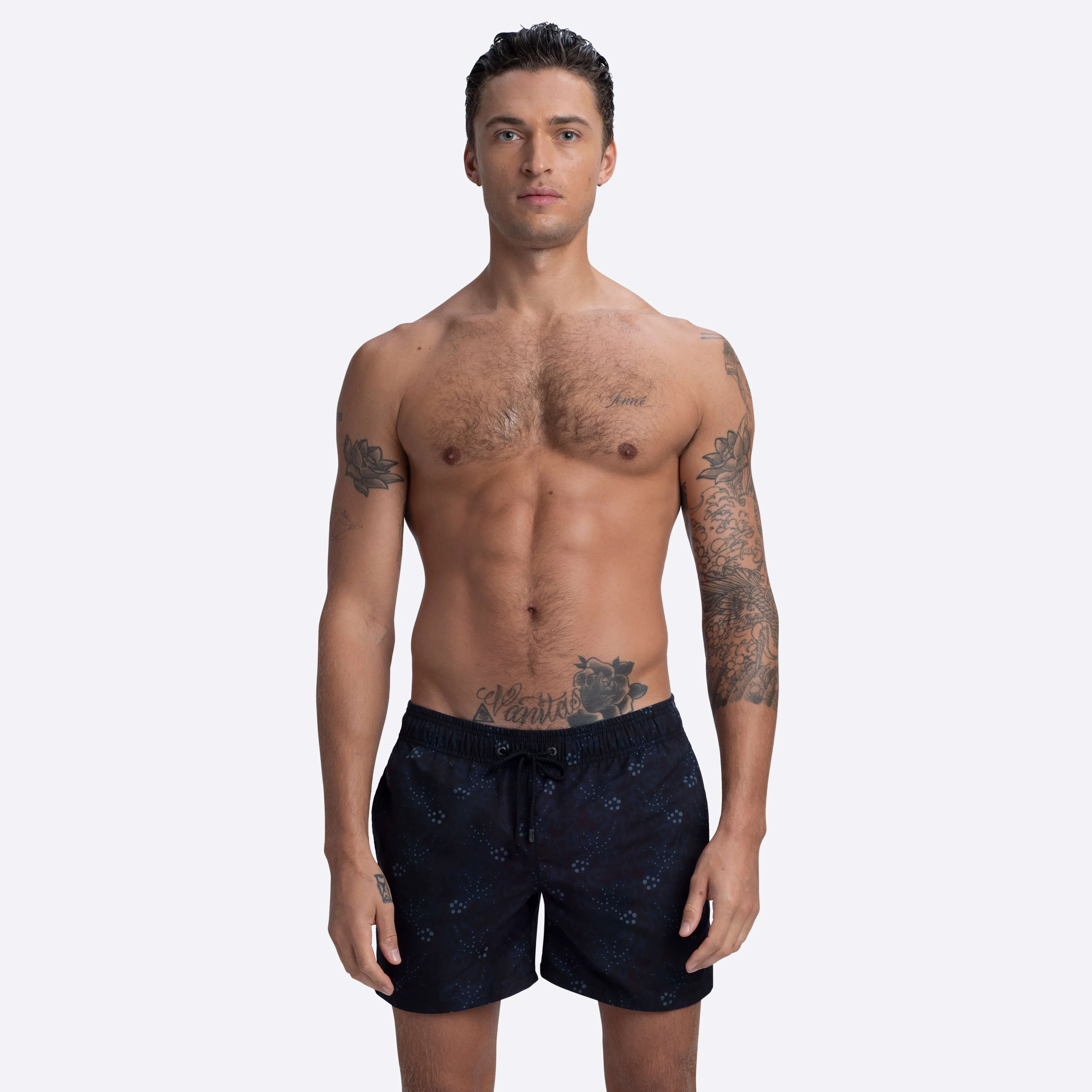 MAX Abstract Print Swim Trunks