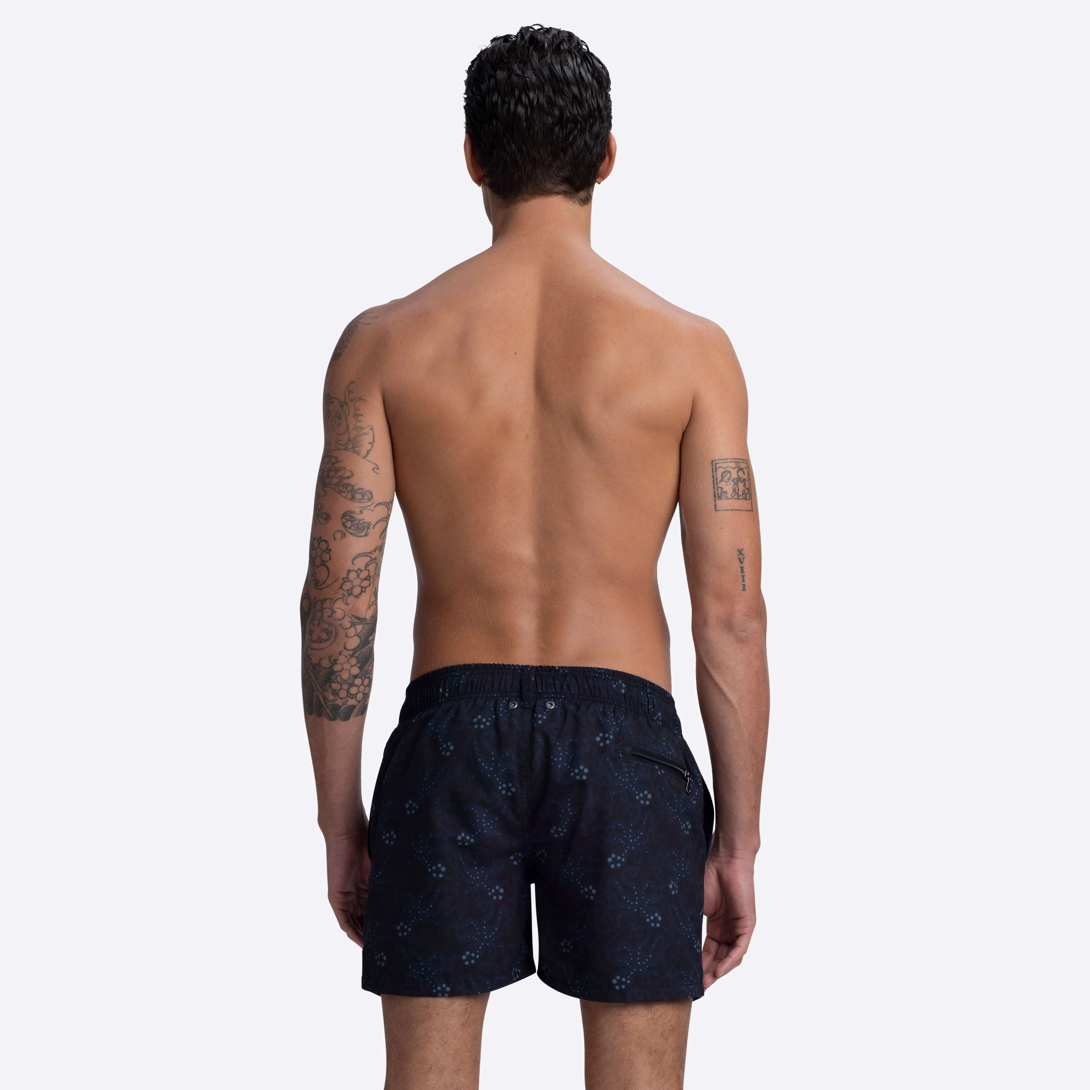 MAX Abstract Print Swim Trunks