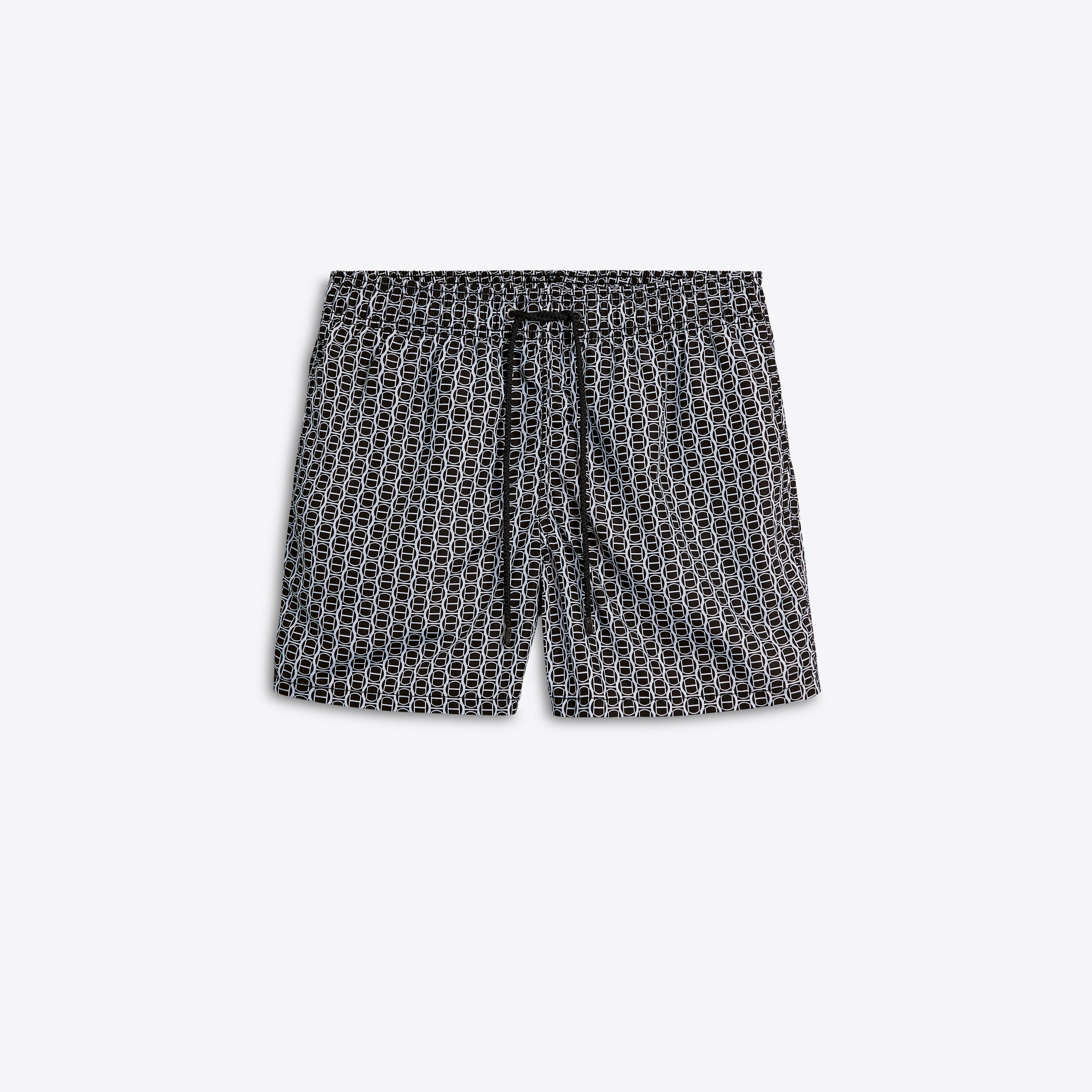 MAX Geometric Print Swim Trunks