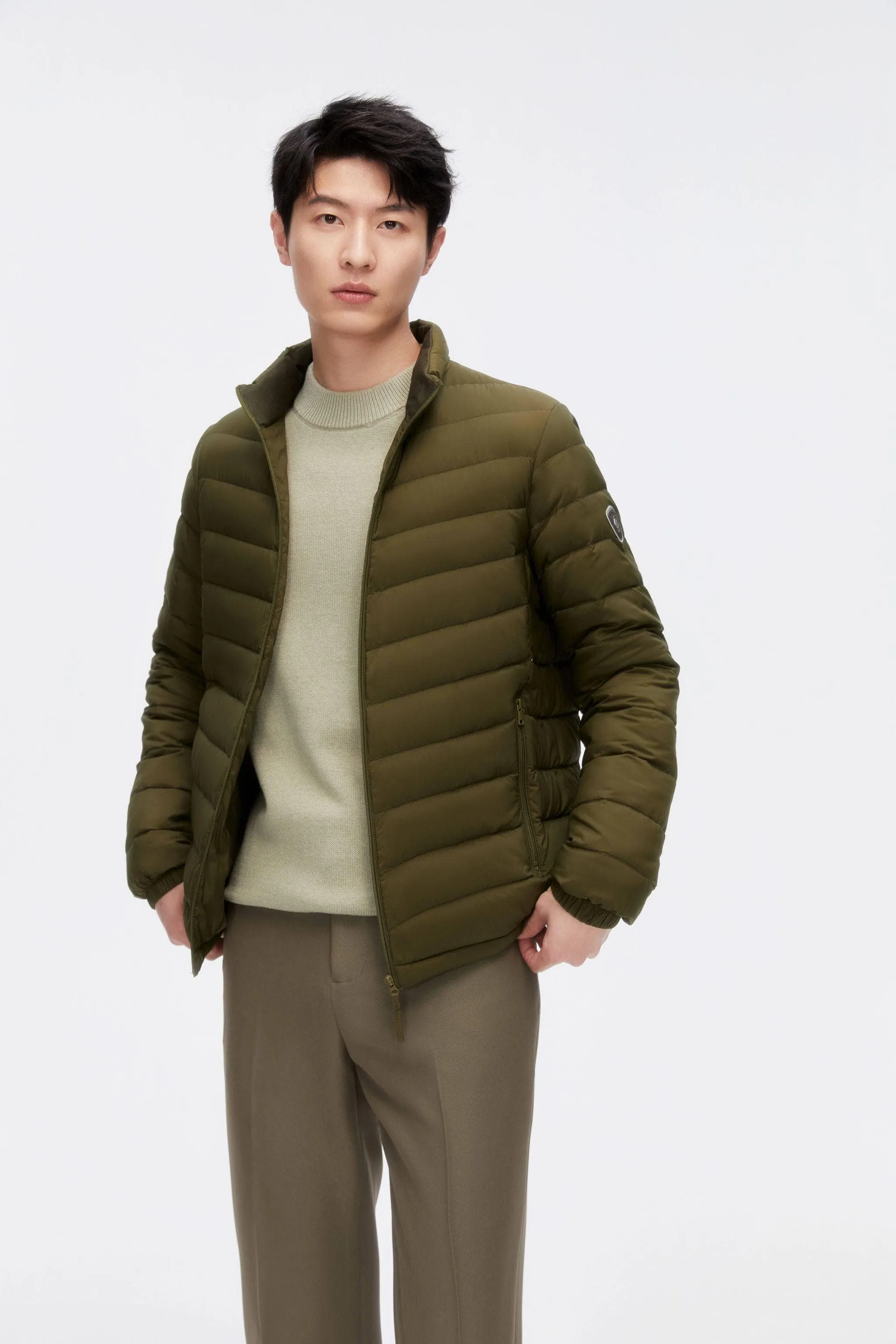 Mens Packable Ultralight Down Jacket
