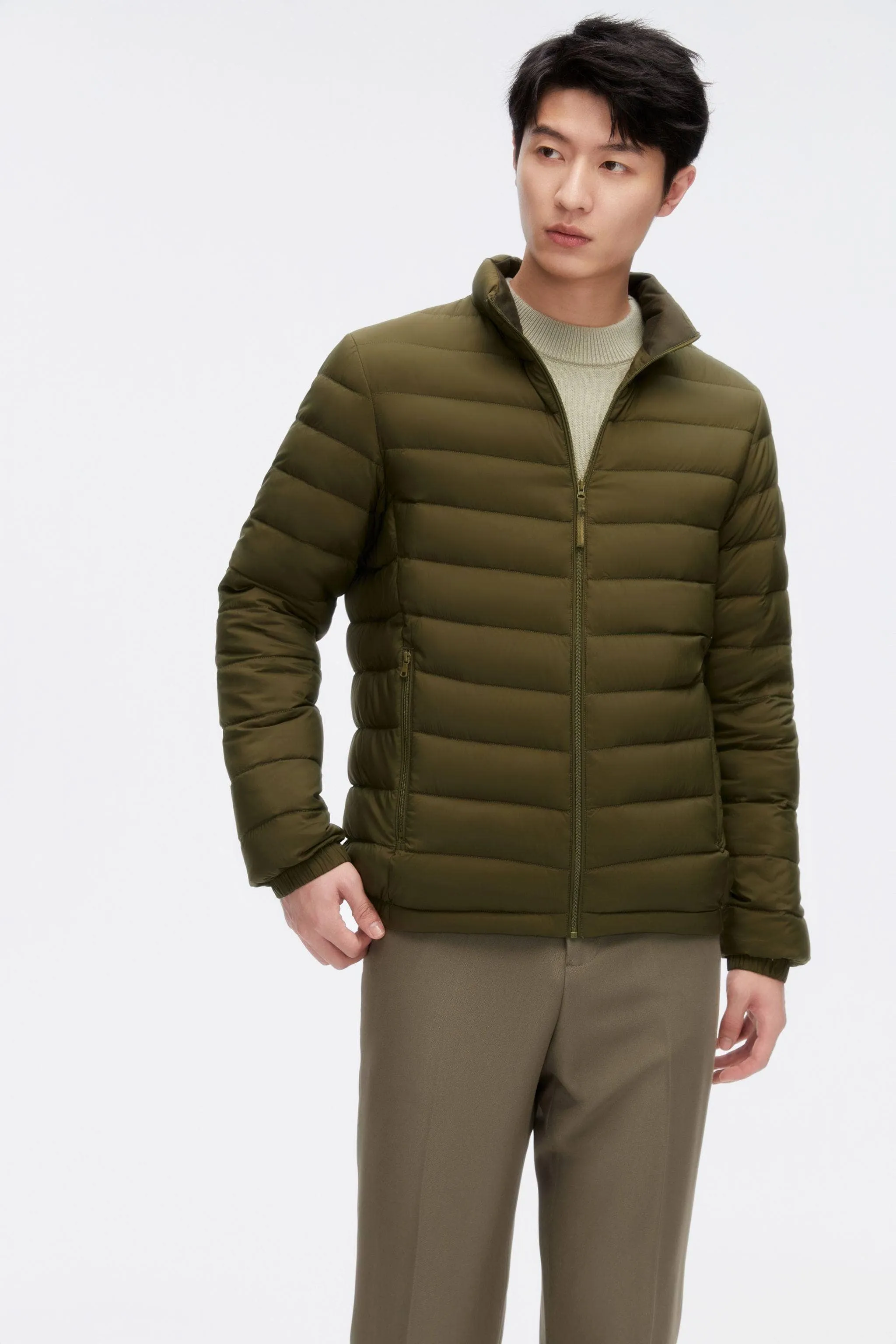 Mens Packable Ultralight Down Jacket