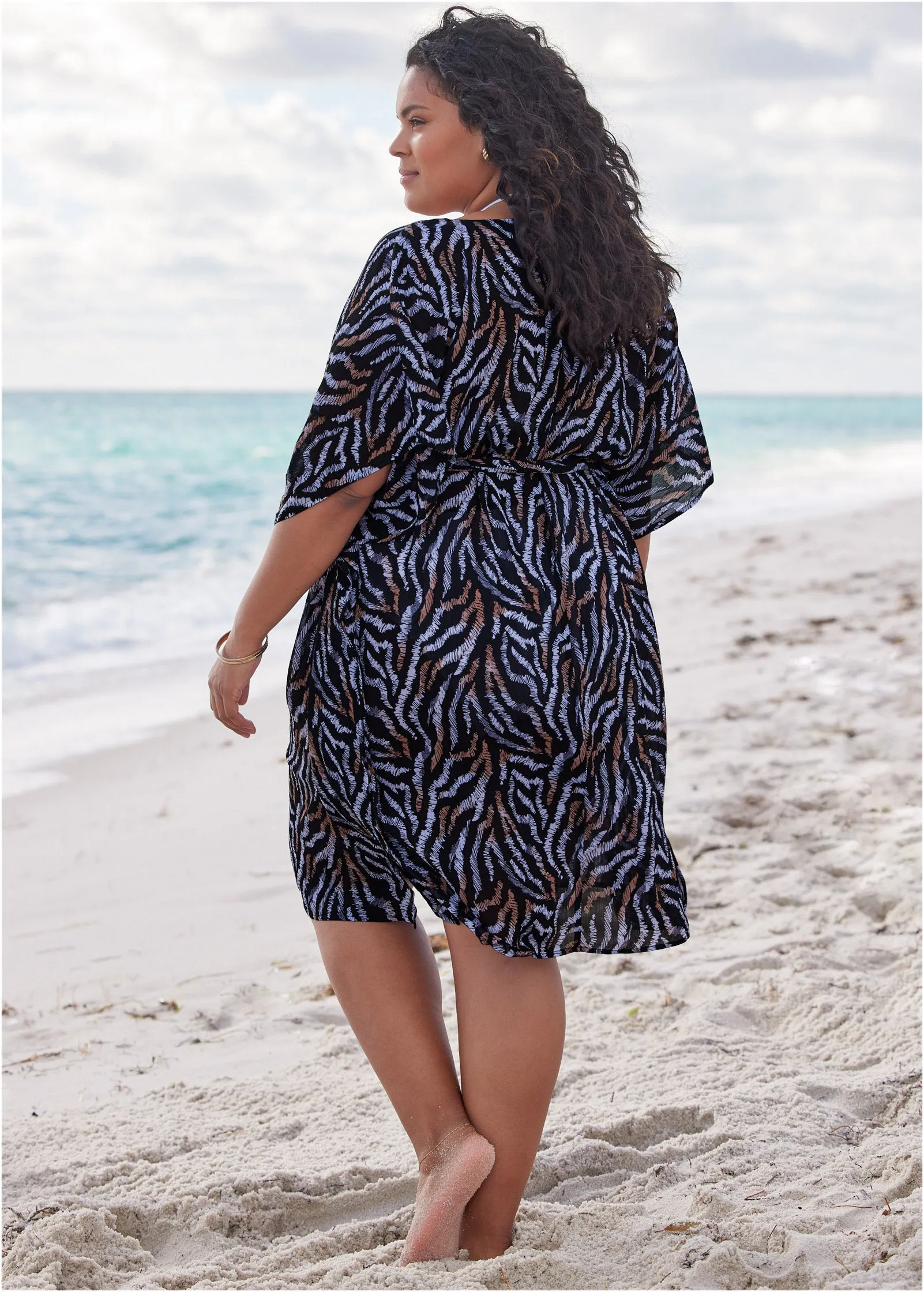 Midi Caftan Cover-Up - Hear Me Roar