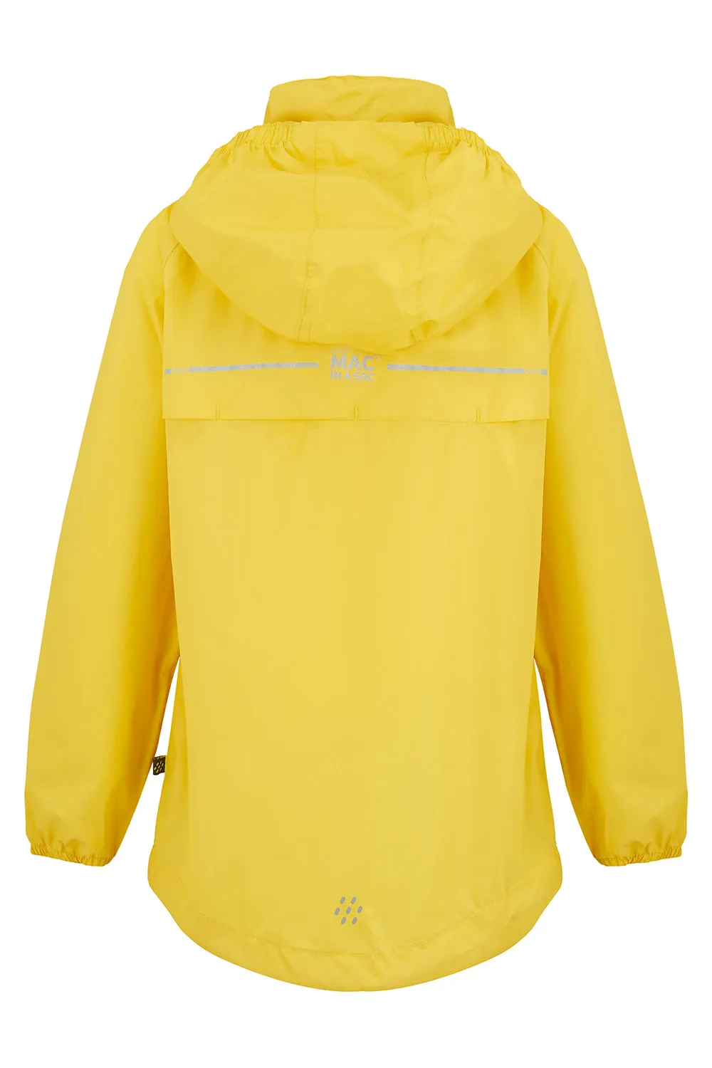 Origin Mini Packable Waterproof Kids Jacket - Yellow