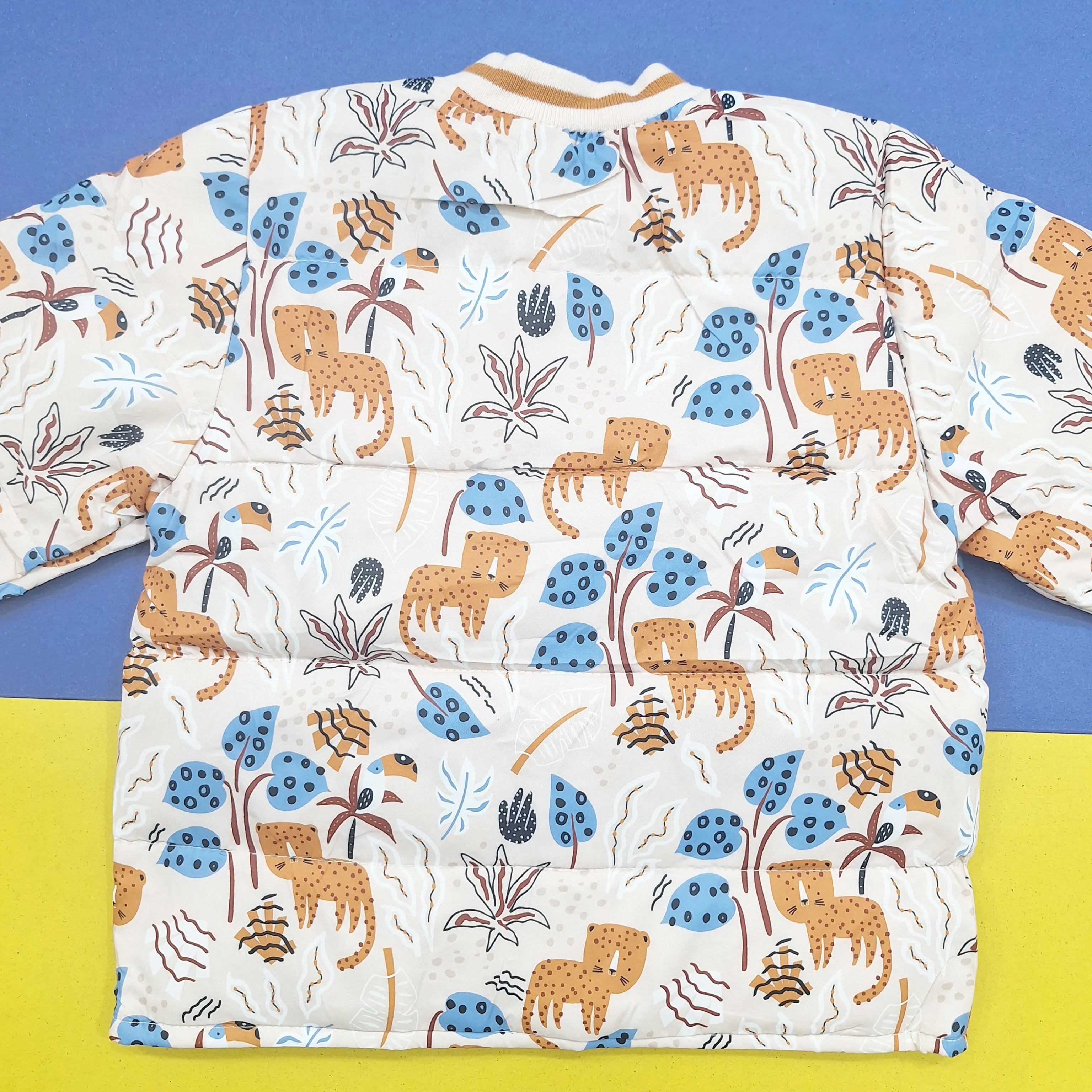 Puffer Jacket - Peach - Jungle