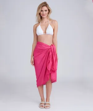 Santa Barbara Sarong - Hot Pink
