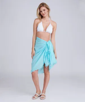 Santa Barbara Sarong - Turquoise