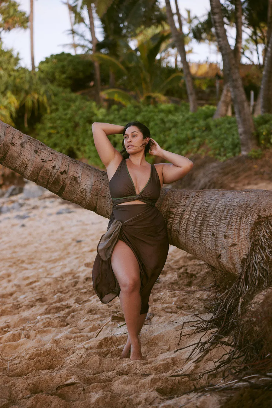 Sarong - Tea Tree Brown