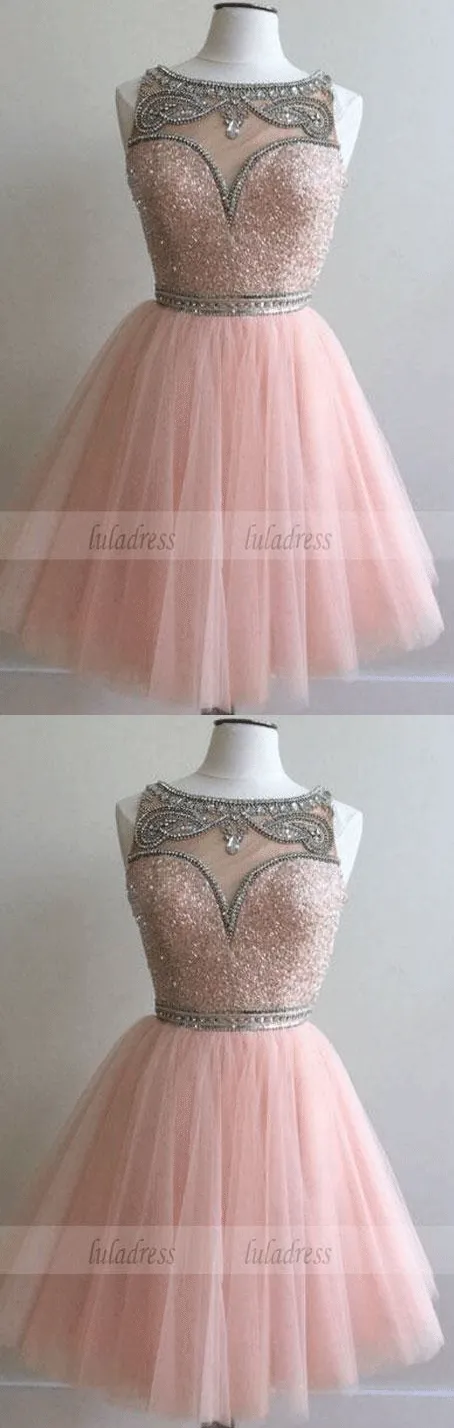 short prom dress, sequin homecoming dress, cocktail dress