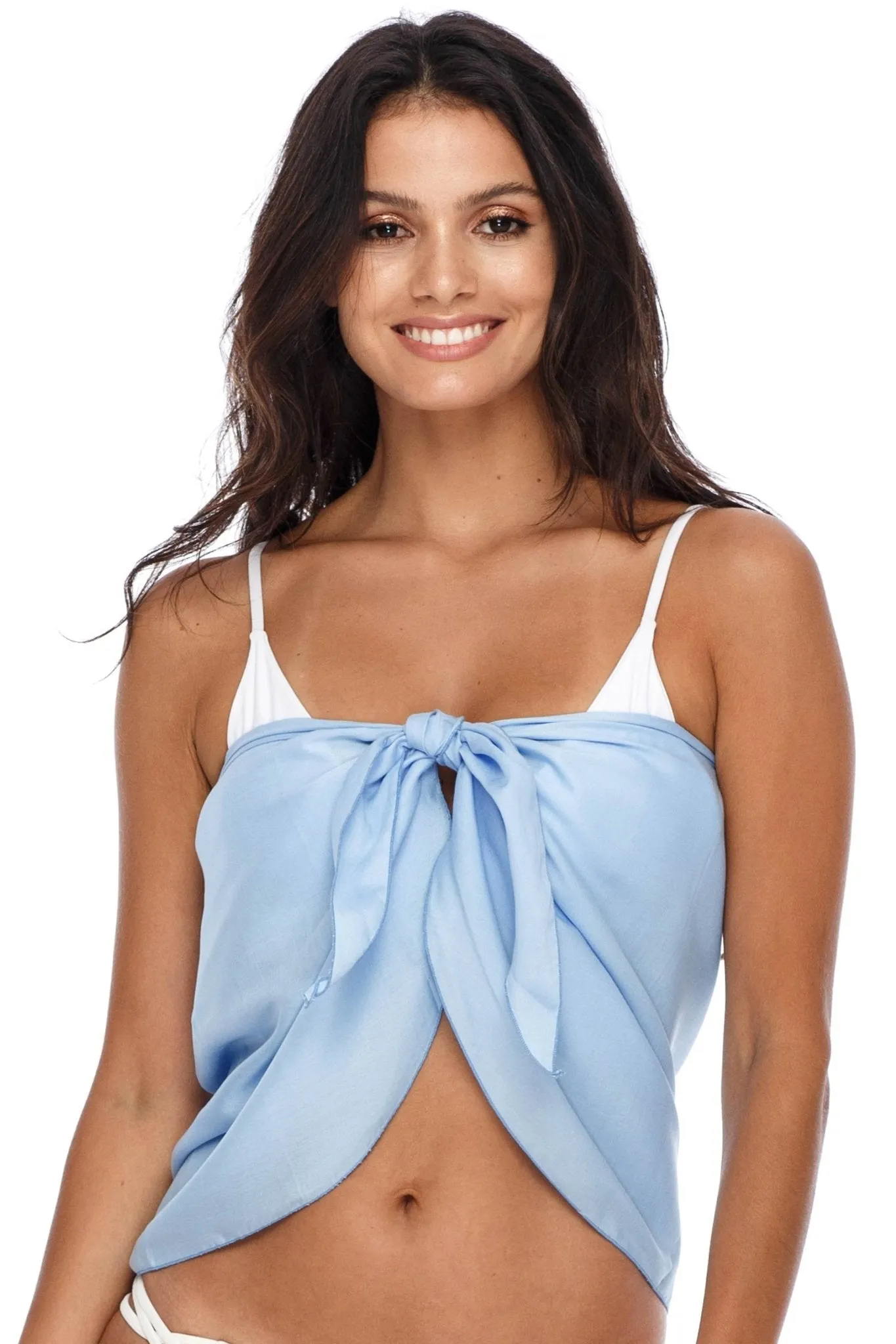 SHU-SHI Women's Short Sarong Wrap - Bathing Suit Cover-Up, Pareo Beach Skirt