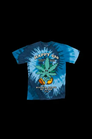 StonerDays Happy 420 Tie Dye T-Shirt