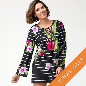 Tommy Bahama TSW82606C Lace Up Tunic