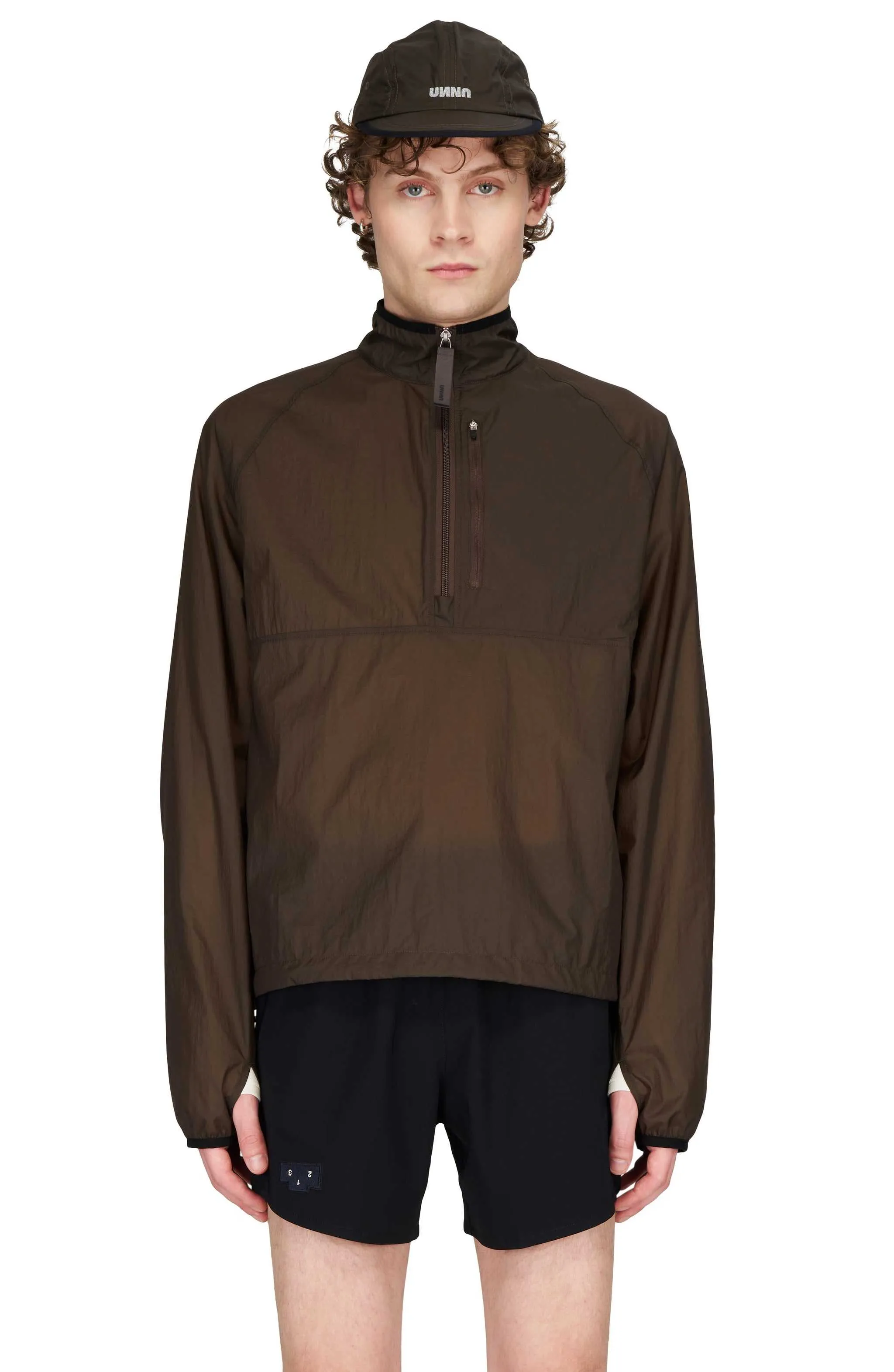 Unisex Lightweight, water repellent running jacket made in recycled polyester - UNNA