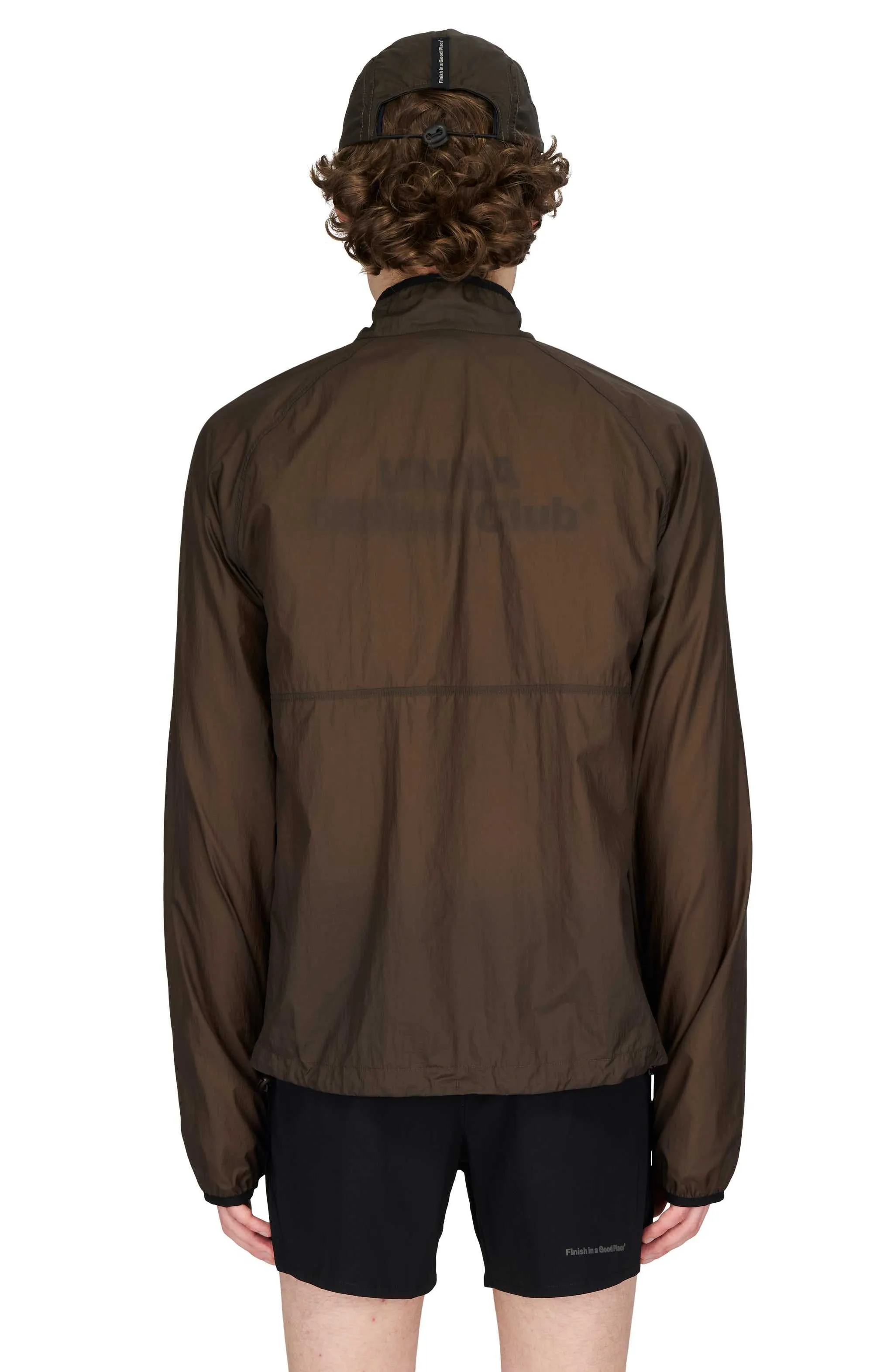 Unisex Lightweight, water repellent running jacket made in recycled polyester - UNNA