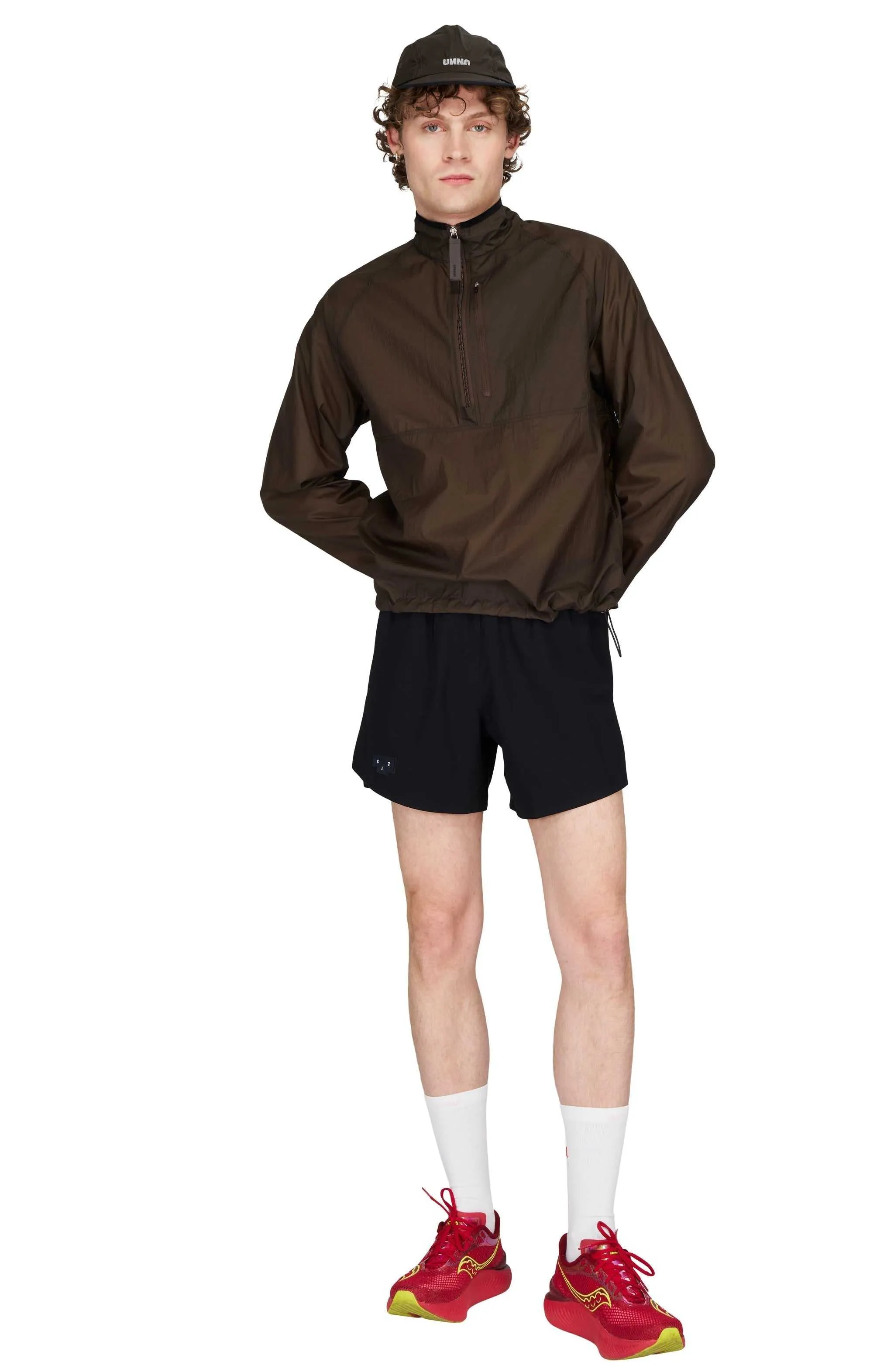 Unisex Lightweight, water repellent running jacket made in recycled polyester - UNNA