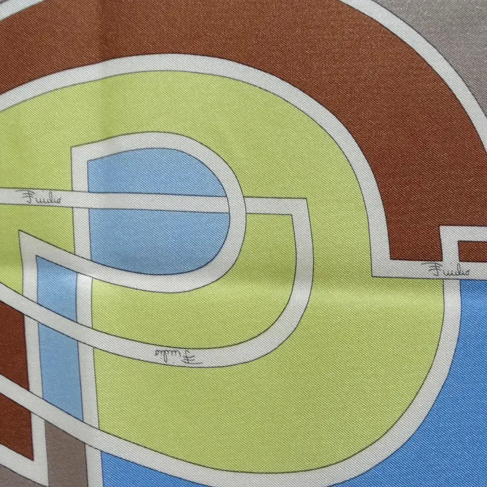 Vintage Pucci Silk Printed Scarf