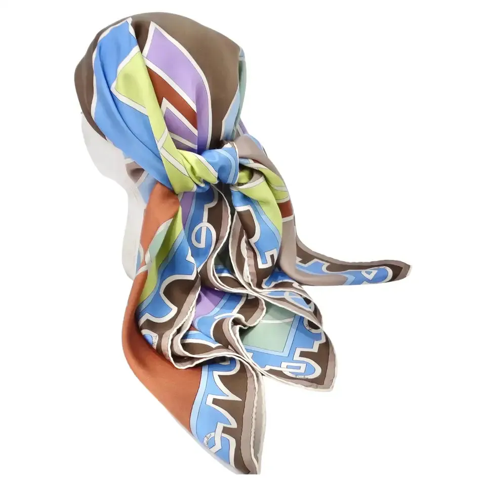 Vintage Pucci Silk Printed Scarf