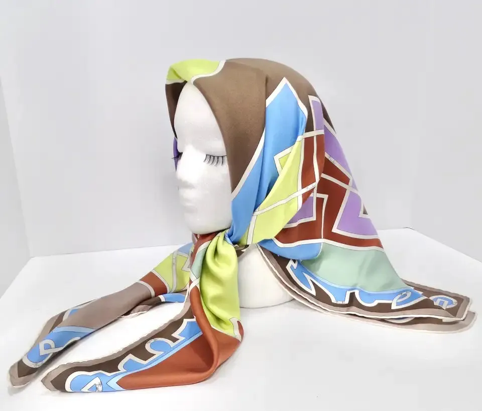 Vintage Pucci Silk Printed Scarf